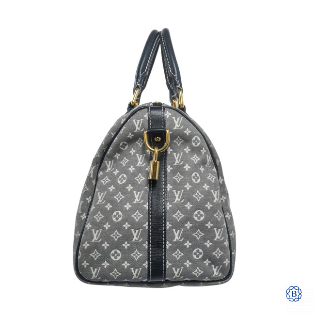 New in Box Louis Vuitton Denim Speedy 30 Bag at 1stDibs