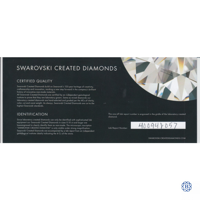 Swarovski man sales made diamonds