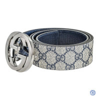 Gucci monogram belt black 2025