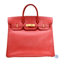 Hermes Birkin HAC 32 In Vermillon Chevre Mysore Barry s Jewellers