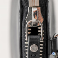 Louis Vuitton Black Epi Pochette with Chain and Shoulder
