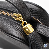 Gold gucci disco bag discount