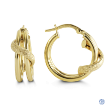 Bella 10kt Yellow Gold Earrings