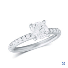 14kt White Gold 1.00ct Diamond Engagement Ring