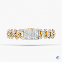 10kt Yellow Gold Diamond Bracelet