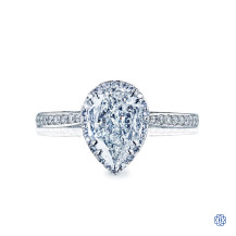 18kt White Gold 0.75ct Diamond Dantela Engagement Ring