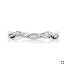 Tacori Ribbon Fitted Diamond Wedding Band