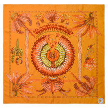 Hermès Brazil Silk Scarf