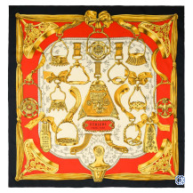 Hermès Etriers Silk Scarf