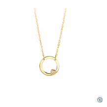 Bella Precious 10kt Yellow Gold Necklace with Diamond