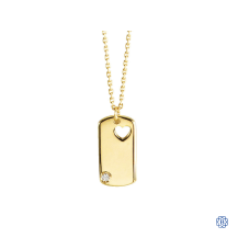 Bella Precious 10kt Yellow Gold Necklace with Diamond