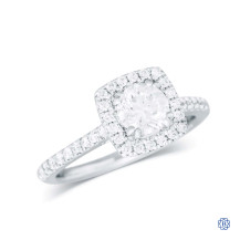 Gabriel & Co. 14kt White Gold 0.70ct Diamond Engagement Ring