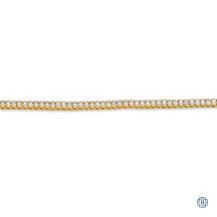 14kt Yellow Gold 4.10ct Diamond Bracelet
