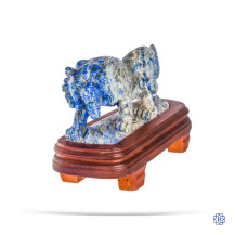Tiger Shape Lapis with Stand