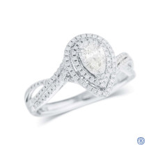 18kt White Gold 0.50ct Diamond Engagement Ring