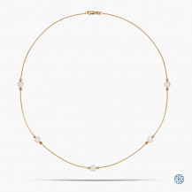 10k Yellow Gold and Pearl Necklace