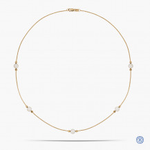 10k Yellow Gold and Pearl Necklace