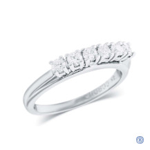 14kt White Gold 0.42ct Diamond Band
