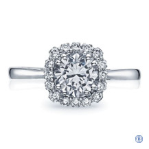 Tacori 18kt White Gold 0.50ct Diamond Full Bloom Engagement Ring