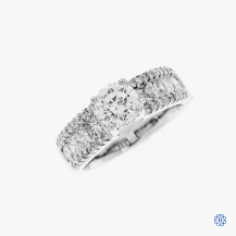 14k white gold diamond ring