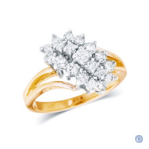 14kt Yellow Gold  Diamond Ring