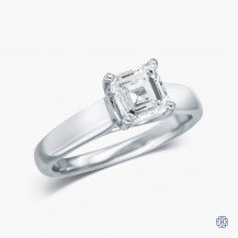 18k White Gold 1.00ct Lab-Grown Diamond Engagement Ring
