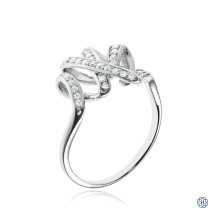 The Mavis Ring: 10kt white gold ring