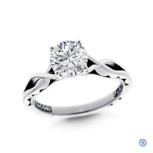 Tacori Platinum Round 1.22ct Diamond Engagement Ring