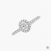 Noam Carver 14kt white gold 0.25ct diamond engagement ring