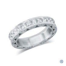 14kt White Gold Diamond Eternity Wedding Band