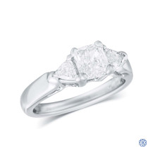 14kt White Gold 0.90ct Diamond Engagement Ring