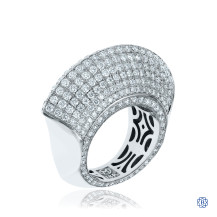 18kt White Gold Opulent Mirage Diamond Ring