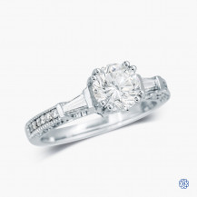 18kt White Gold 1.14ct Diamond Engagement Ring