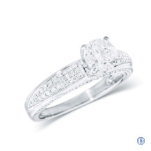 18kt White Gold 1.00ct Diamond Engagement Ring