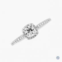 Tacori Platinum Dantela 0.47ct Diamond Engagement Ring