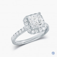 14kt White Gold Diamond Engagement Ring