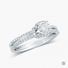 Hearts on Fire 18k White Gold 0.51ct Diamond Engagement Ring