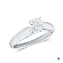 14kt White Gold 0.50ct Diamond Engagement Ring