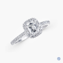 Christopher Designs 0.54ct Crisscut Diamond Engagement Ring