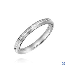 Tacori Sculpted Crescent Diamond Wedding Band