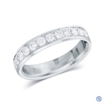 14kt White Gold 0.50ct Diamond Wedding Band