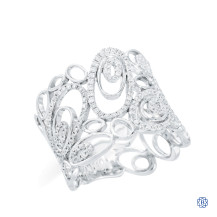 18kt White Gold Simon G Diamond Ring