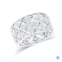 14kt White Gold Diamond Band