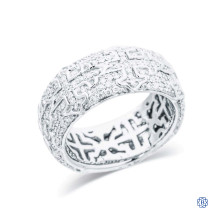 Scott Kay 14kt White Gold Diamond Band