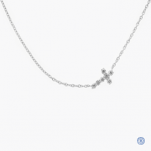 Hearts on Fire 18k white gold diamond necklace