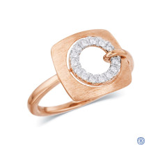 Gabriel & Co. 14kt Rose Gold Diamond Ring
