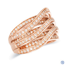 10kt Rose Gold 0.80ct Diamond Ring