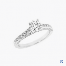 Hearts on Fire 18k white gold 0.71ct diamond engagement ring