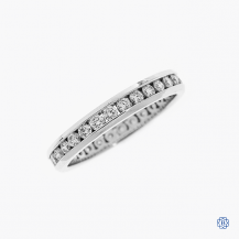 14k white gold 0.75ctw diamond eternity band