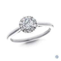 Gabriel & Co. 14kt White Gold 0.28ct Diamond Engagement Ring